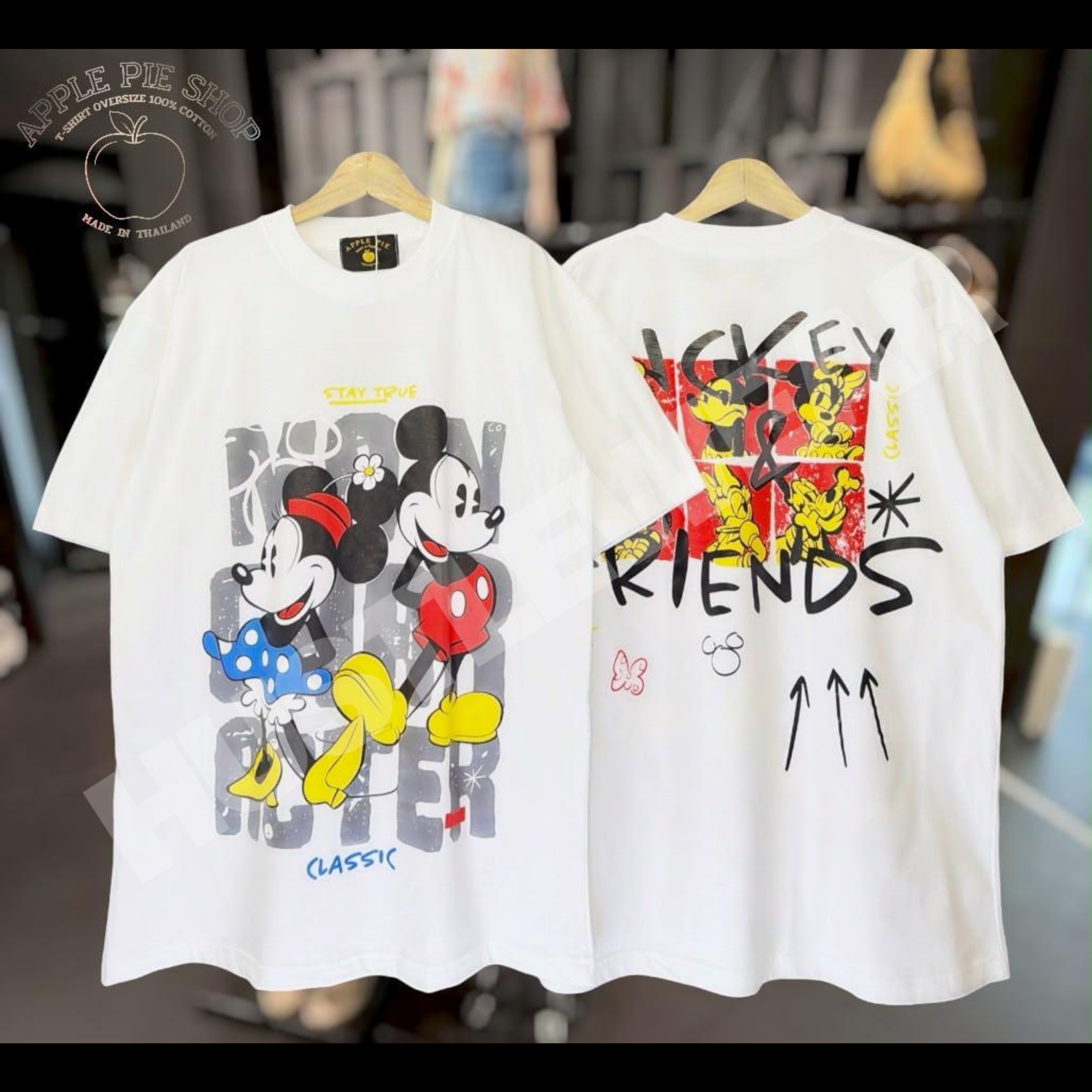 Applepie Freesize Tee | Mickey & Friends