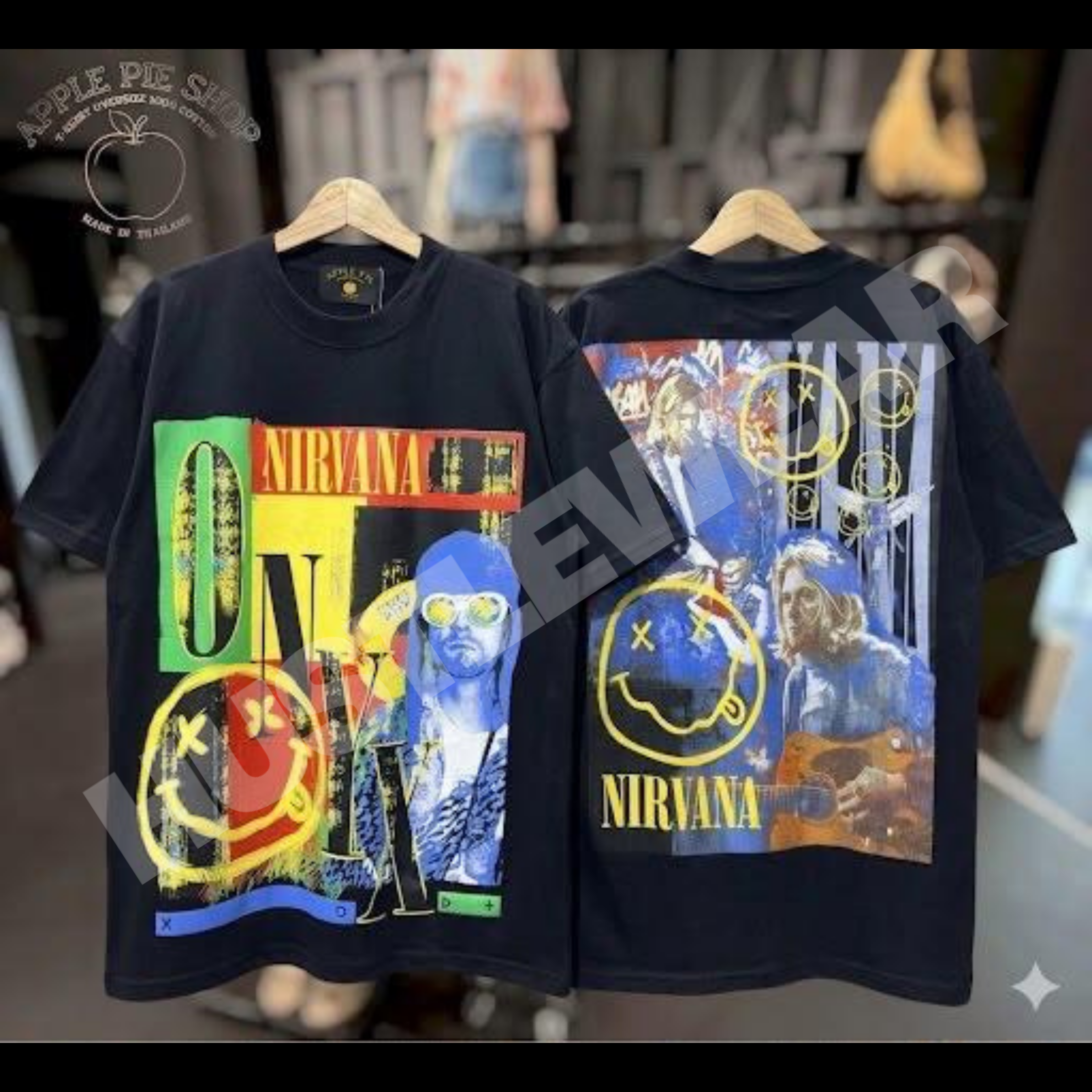 Applepie Freesize Tee | Nirvana Onyx