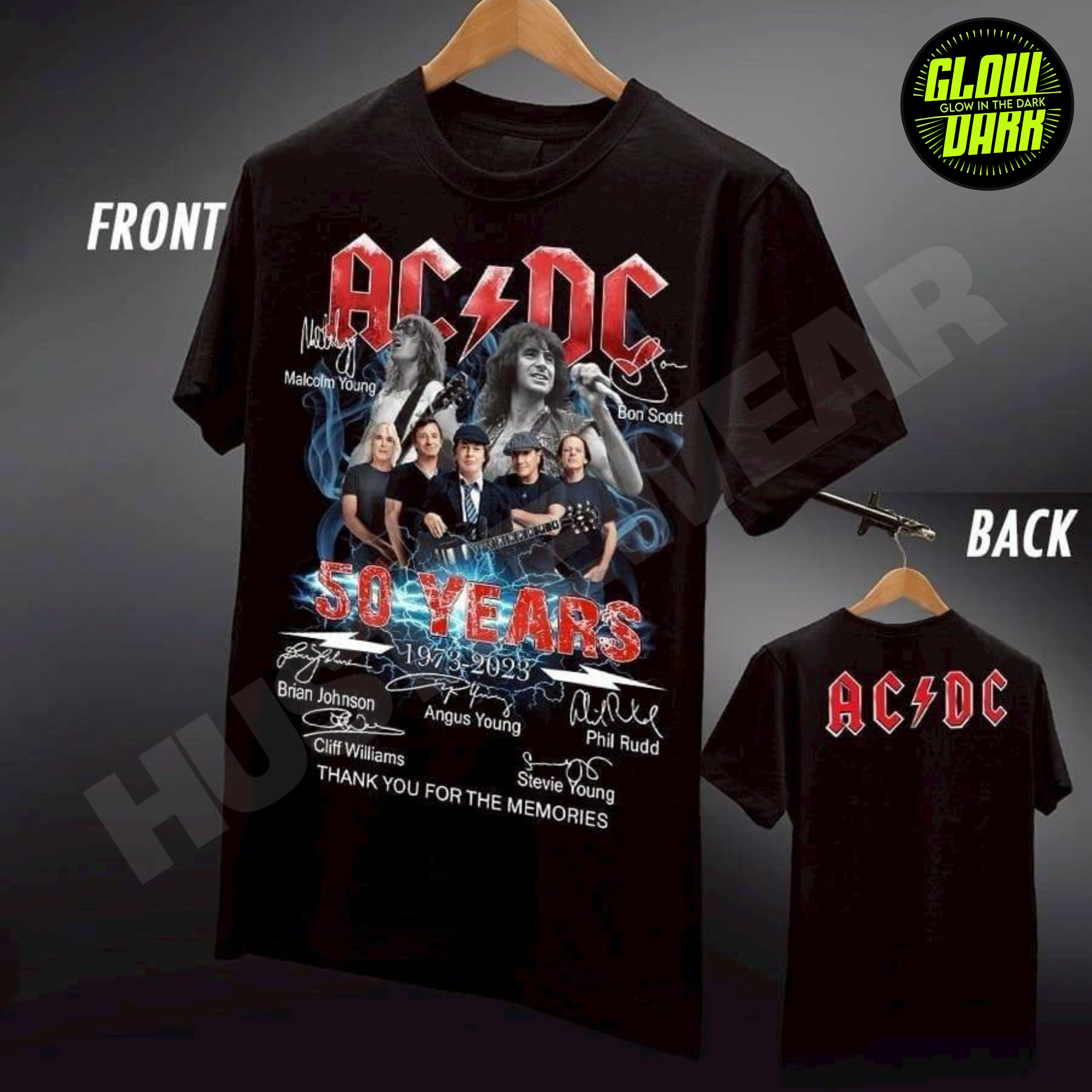 Glow in the Dark Tee | AC DC