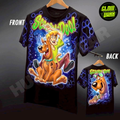 Premium Glow in the Dark Full-Sleeve Print | Scooby Doo