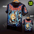Premium Glow in the Dark Full-Sleeve Print | Slip Knot Band