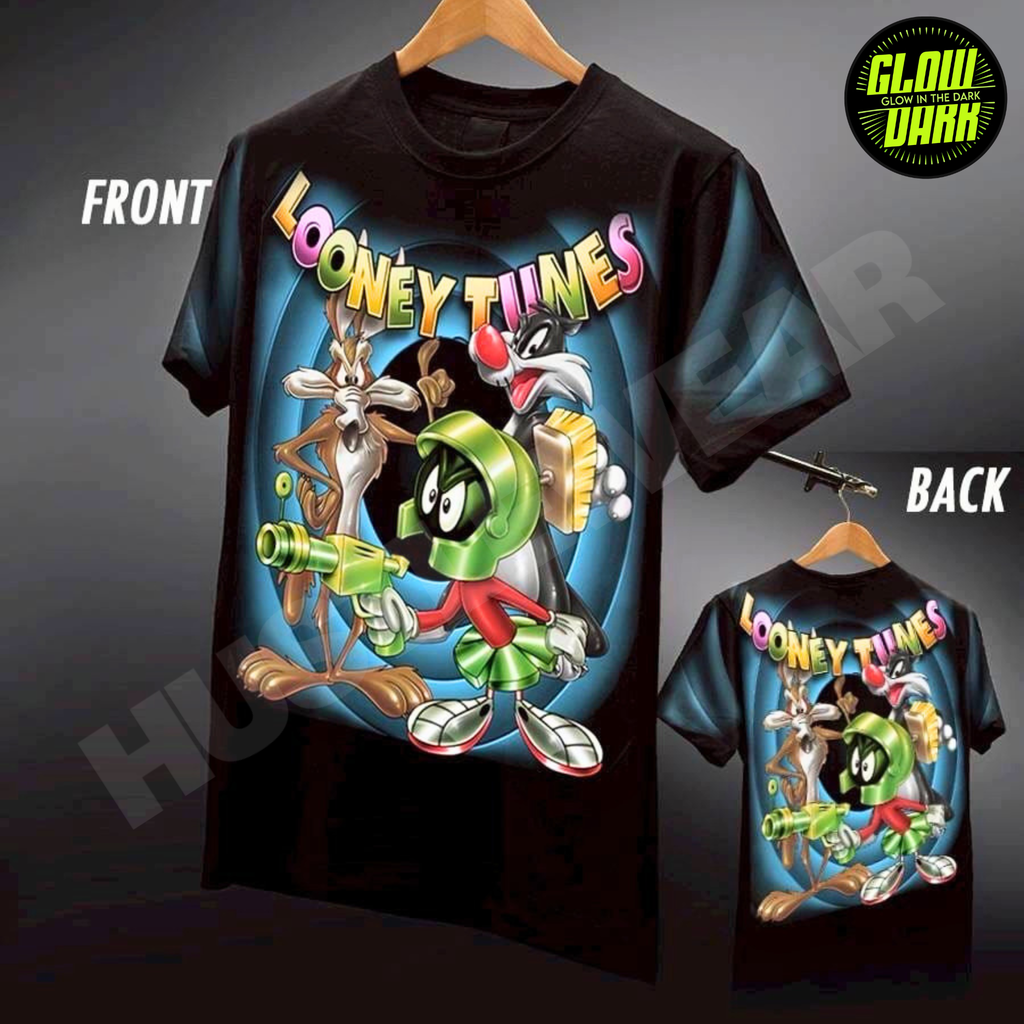 Premium Glow in the Dark Full-Sleeve Print | Looney Tunes