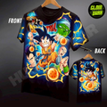 Premium Glow in the Dark Full-Sleeve Print | Dragon Ball Z