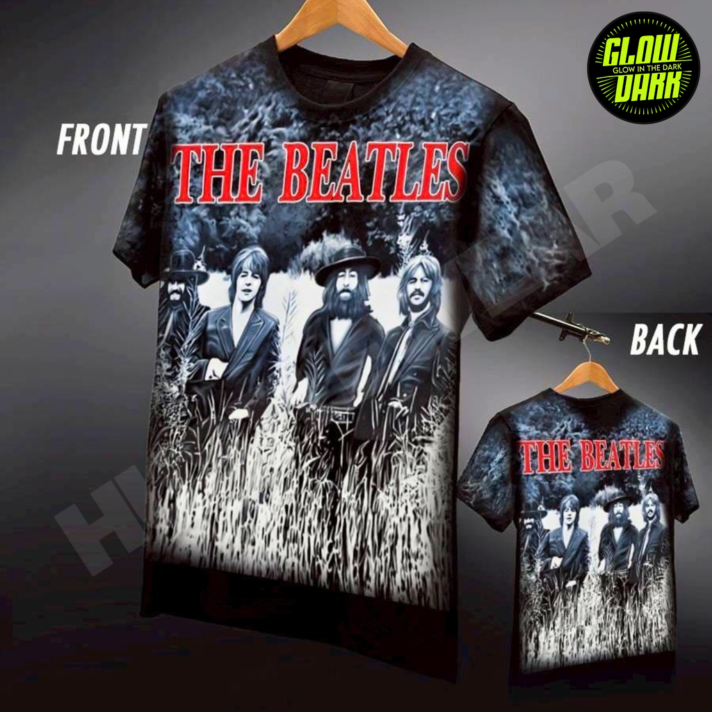 Premium Glow in the Dark Full-Sleeve Print | The Beatles