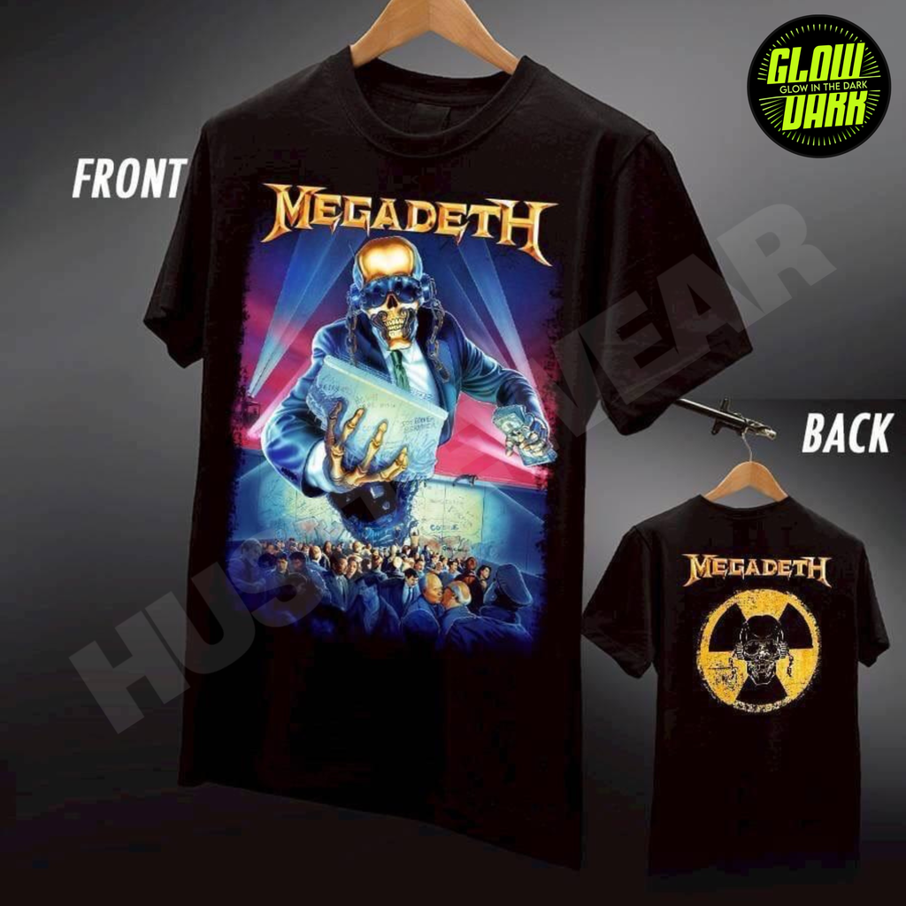 Glow in the Dark Tee | Megadeth Design