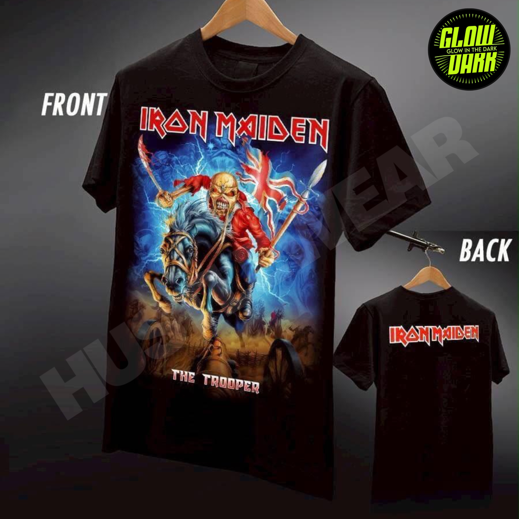 Glow in the Dark Tee | Iron Maiden