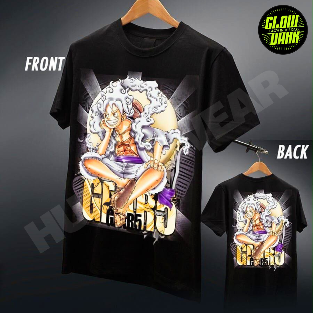 Glow in the Dark Tee | Luffy Gear 5 Onepiece