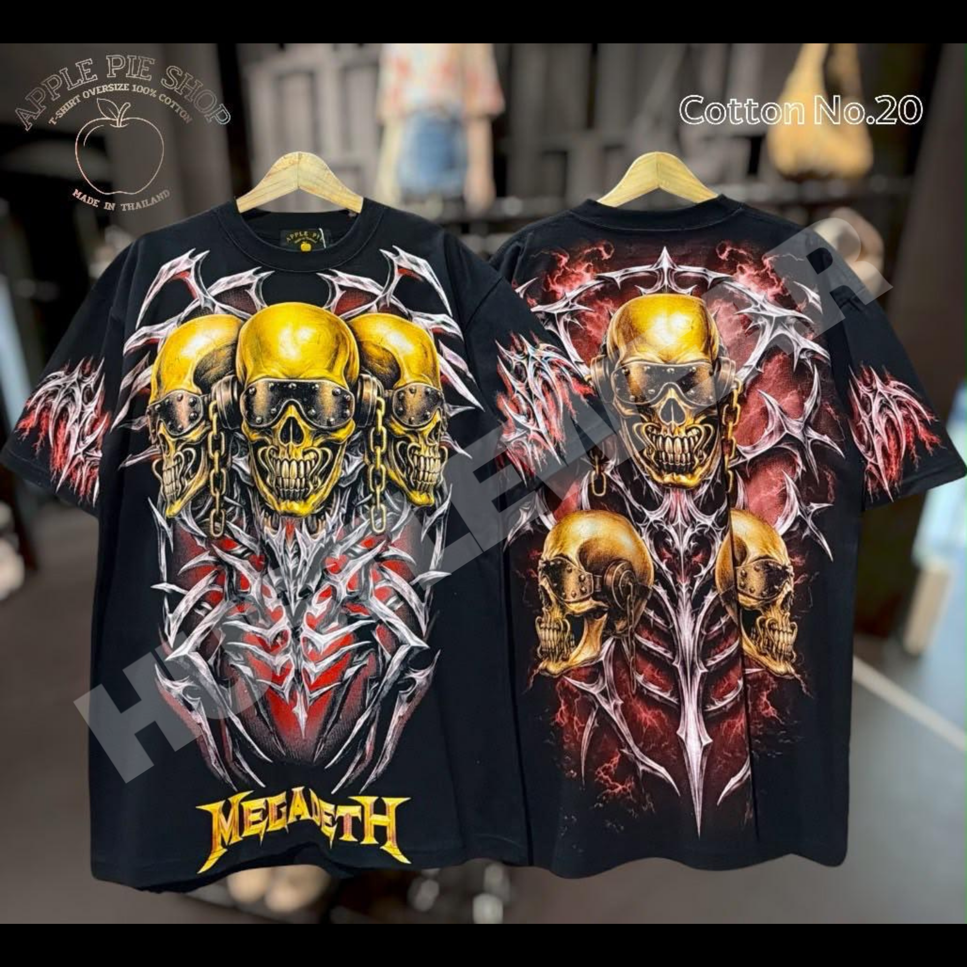 Applepie Freesize Tee | Megadeth