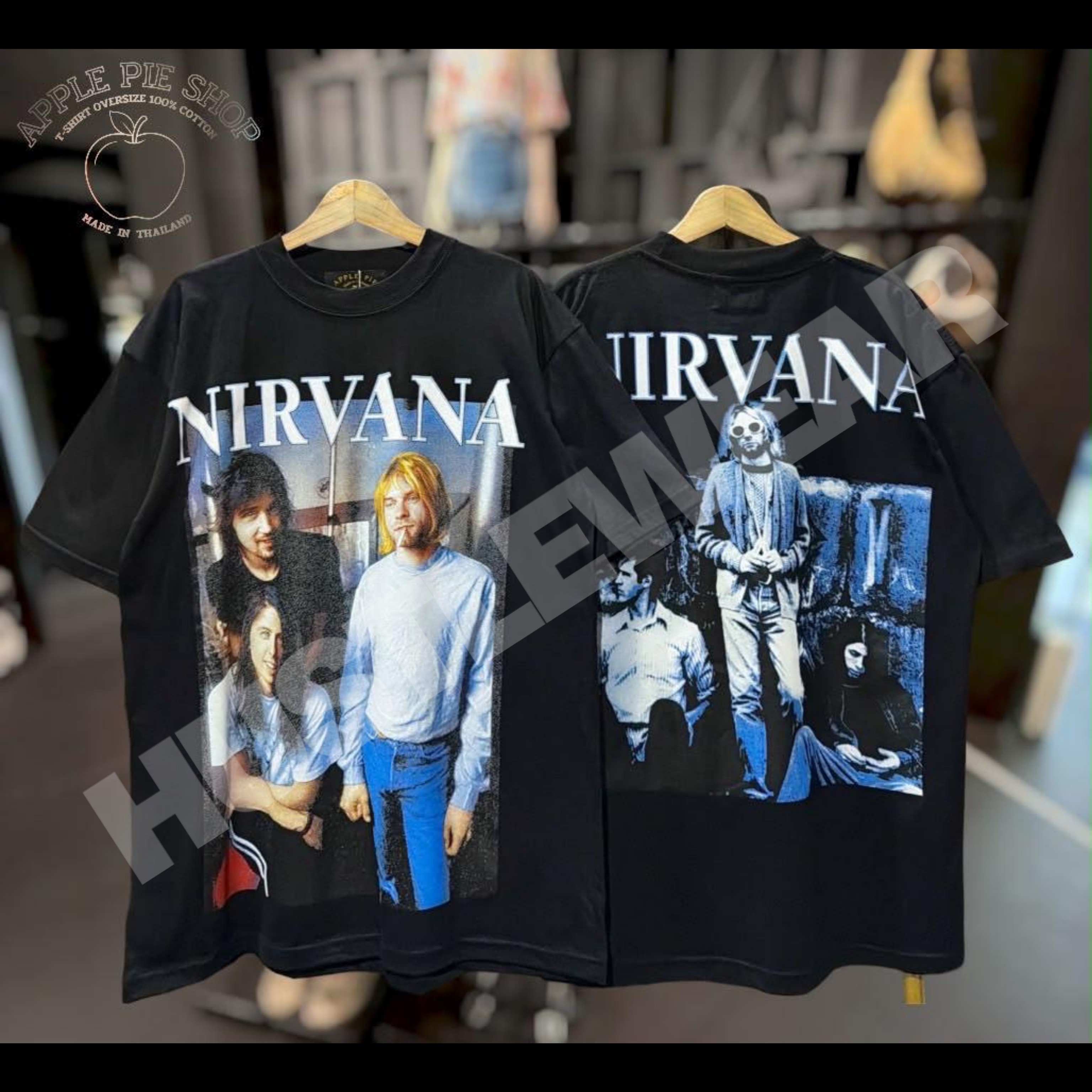 Applepie Freesize Tee | Nirvana Band
