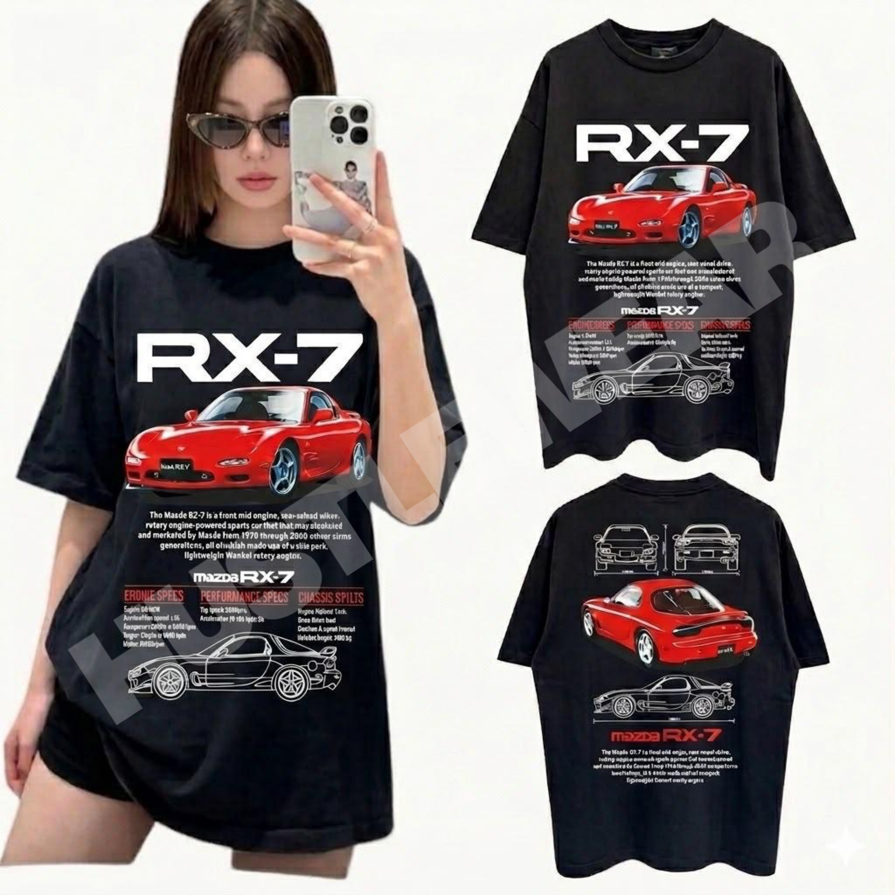 Applepie Freesize Tee | RX-7