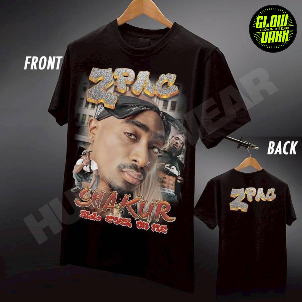 Glow in the Dark Tee | 2pac Shakur