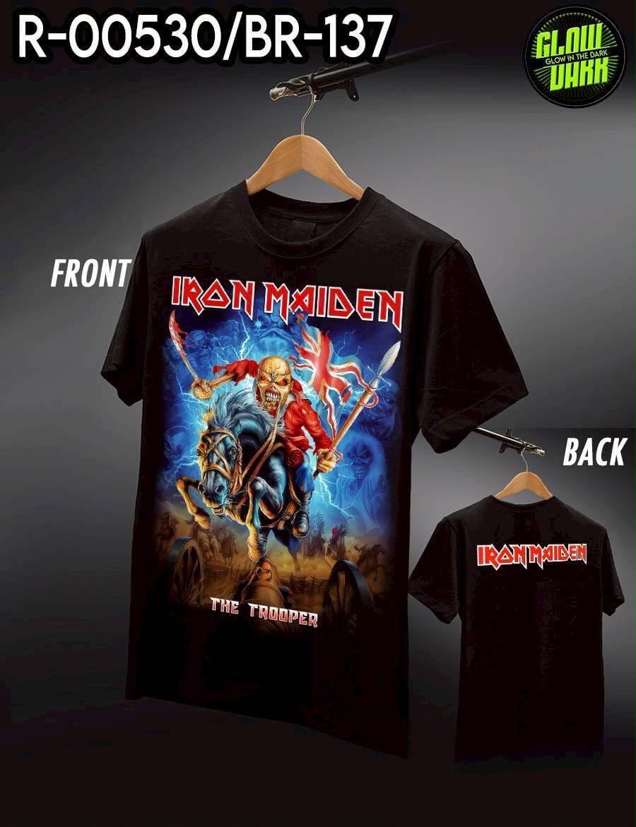 Glow in the Dark Tee | Iron Maiden
