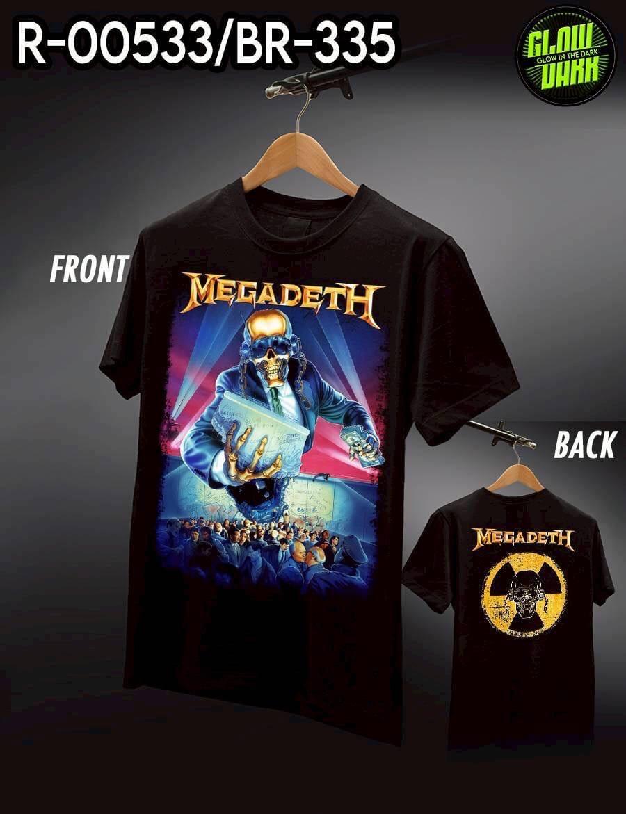 Glow in the Dark Tee | Megadeth Design